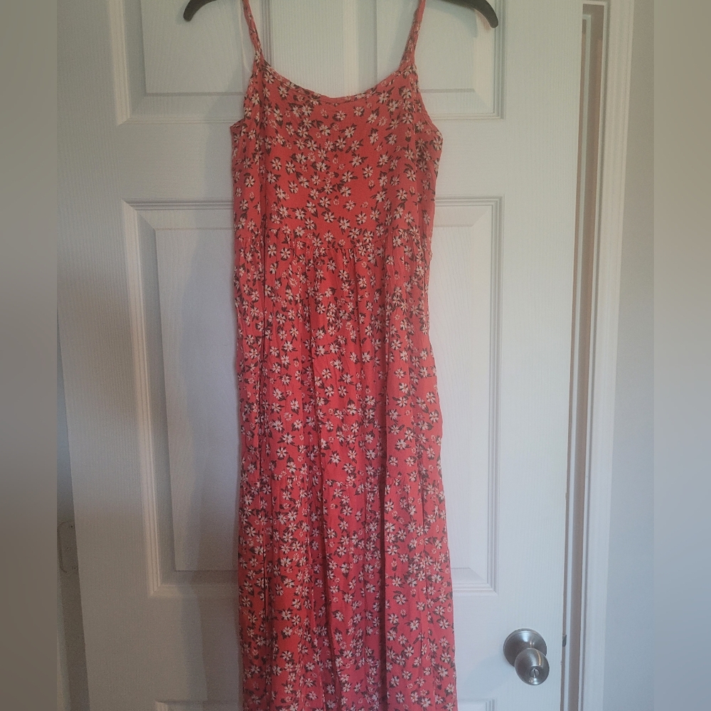 Floral midi dress